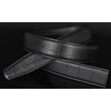 High quality crocodile Men's wholesale leather belt straps